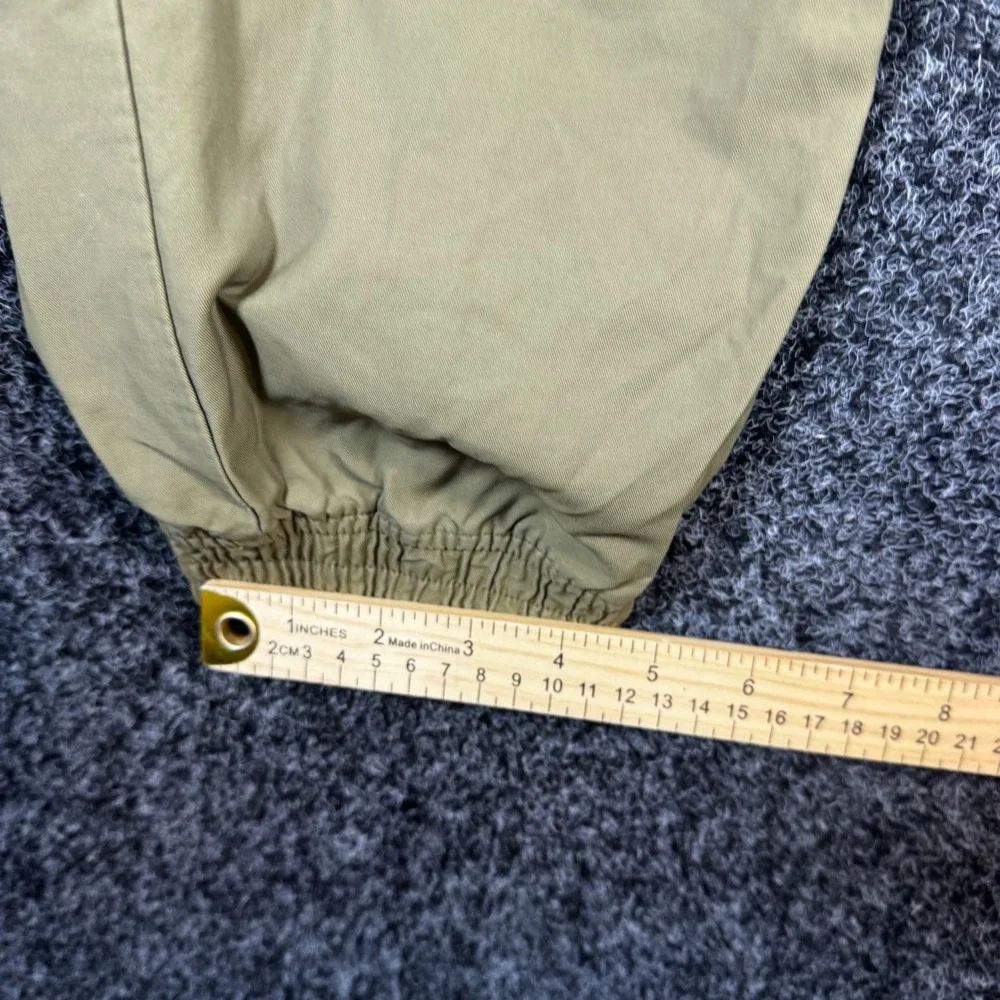 Nike Mens Sportswear Woven Jogger Pants Khaki Tan Olive Green Size L Large